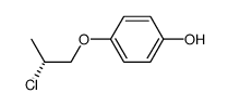 (R)-4-(2-chloropropoxy)phenol Structure