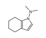 1-(dimethylamino)-4,5,6,7-tetrahydro-1H-indole Structure