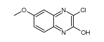 3-chloro-6-methoxyquinoxalin-2-ol结构式