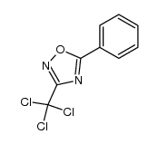 3-trichloromethyl-5-phenyl-1,2,4-oxadiazole Structure