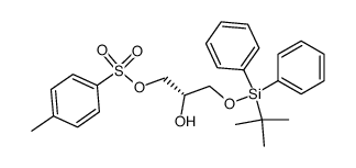 (S)-1-((tert-butyldiphenylsilyl)oxy)-3-(tosyloxy)-2-propanol Structure