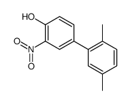 4-(2,5-dimethylphenyl)-2-nitrophenol结构式