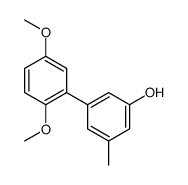 3-(2,5-dimethoxyphenyl)-5-methylphenol结构式