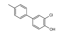 2-chloro-4-(4-methylphenyl)phenol Structure