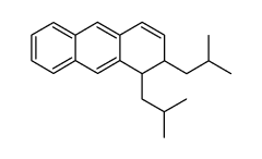 1,2-diisobutyl-1,2-dihydroanthracene Structure