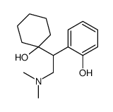 2-[2-(dimethylamino)-1-(1-hydroxycyclohexyl)ethyl]phenol结构式