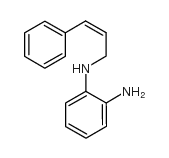 N-(3-PHENYLPROP-2-ENYL)BENZENE-1,2-DIAMINE structure