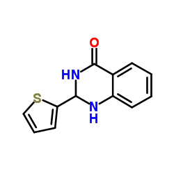 2-(2-THIENYL)-1,2,3-TRIHYDROQUINAZOLIN-4-ONE结构式