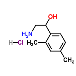 2-amino-1-(2,4-dimethylphenyl)ethanol结构式