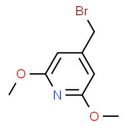 4-(Bromomethyl)-2,6-dimethoxypyridine picture
