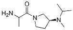 (S)-2-AMino-1-[3-(isopropyl-Methyl-aMino)-pyrrolidin-1-yl]-propan-1-one结构式