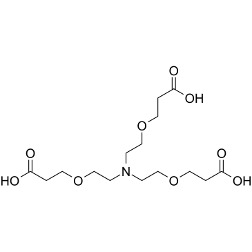 Tri-(PEG1-C2-acid)结构式