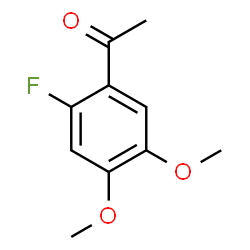 1-(2-Fluoro-4,5-dimethoxyphenyl)ethanone structure