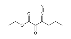 ethyl 3-diazo-2-oxohexanoate结构式