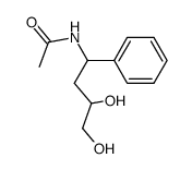 4-acetylamino-4-phenyl-1,2-butanediol结构式