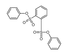 diphenyl benzene-1,2-disulfonate Structure