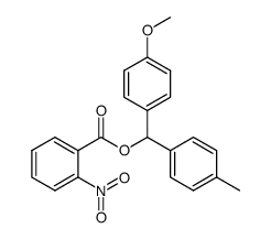 4-methoxy-4'-methylbenzhydryl 2-nitrobenzoate Structure