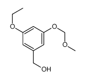 Benzenemethanol, 3-ethoxy-5-(methoxymethoxy)- (9CI) Structure