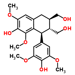 (+)-lyoniresinol Structure