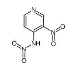 nitro-(3-nitro-[4]pyridyl)-amine Structure