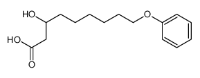 3-hydroxy-9-phenoxynonanoic acid结构式