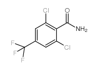 2,4-二氯-4-(三氟甲氧基)苯甲酰胺结构式