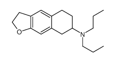 7-(N,N-dipropylamino)-5,6,7,8-tetrahydronaphtho(2,3-b)dihydro-2,3-furan Structure