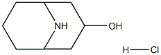 exo-9-azabicyclo[3.3.1]nonan-3-ol hydrochloride Structure