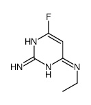 2,4-Pyrimidinediamine,N4-ethyl-6-fluoro-(9CI)结构式
