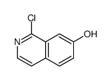 1-氯-7-异羟基喹啉结构式