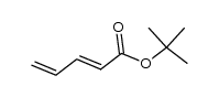 (E)-tert-butyl penta-2,4-dienoate Structure