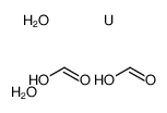 Formic acid-dioxouranium (2:1)结构式