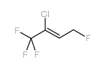 2-chloro-1,1,1,4-tetrafluorobut-2-ene Structure