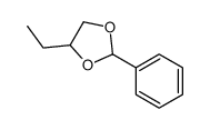 4-ethyl-2-phenyl-1,3-dioxolane Structure