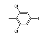 1,3-dichloro-5-iodo--2-methylbenzene Structure