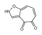 4H-Cyclohept[d]isoxazol-4-one,5-hydroxy-(9CI) structure