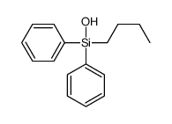 butyl-hydroxy-diphenylsilane Structure