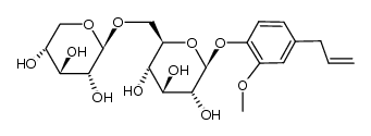eugenyl β-primeveroside结构式