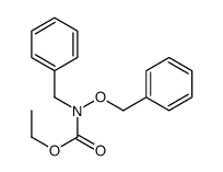ethyl N-benzyl-N-phenylmethoxycarbamate Structure