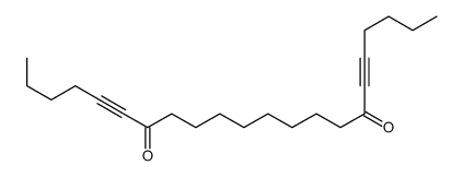 docosa-5,17-diyne-7,16-dione Structure