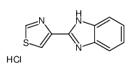 tiabendazole hydrochloride结构式