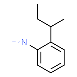 Benzenamine, 2-(1-methylpropyl)-, (R)- (9CI) Structure