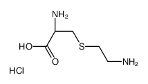 (2R)-2-amino-3-(2-aminoethylsulfanyl)propanoic acid,hydrochloride结构式
