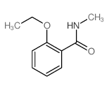 2-乙氧基-n-甲基苯甲酰胺结构式