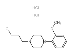1-(2-methoxyphenyl)-4-(3-chloropropyl)piperazine dihydrochloride Structure