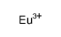 europium(3+)结构式