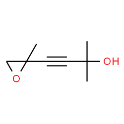 3-Butyn-2-ol, 2-methyl-4-(2-methyloxiranyl)- (9CI) Structure