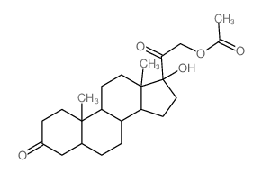 Pregnane-3,20-dione,21-(acetyloxy)-17-hydroxy-, (5b)- (9CI) picture