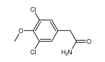 (3,5-dichloro-4-methoxy-phenyl)-acetic acid amide Structure