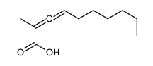 2-methyldeca-2,3-dienoic acid结构式
